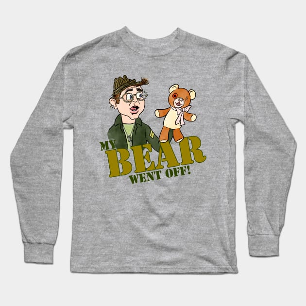 My Bear Went Off! Long Sleeve T-Shirt by NoahGinex